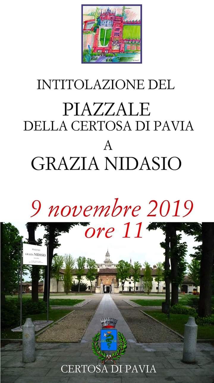 Grazie Nidasio Certosa di Pavia